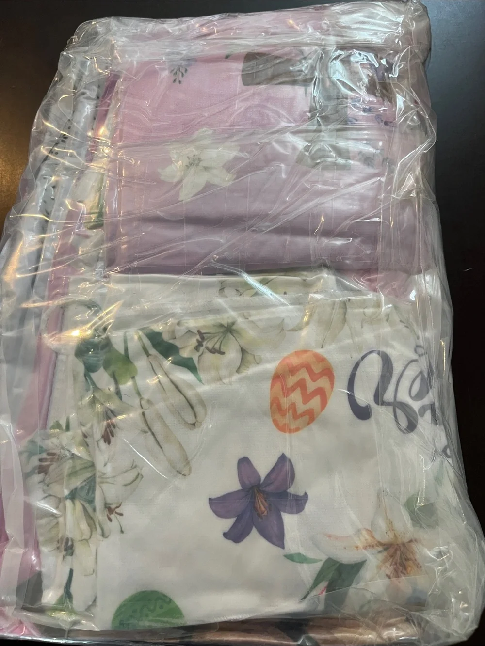 He Is Risen Easter Bath Set Shower Curtain and Accessories- 8 piece